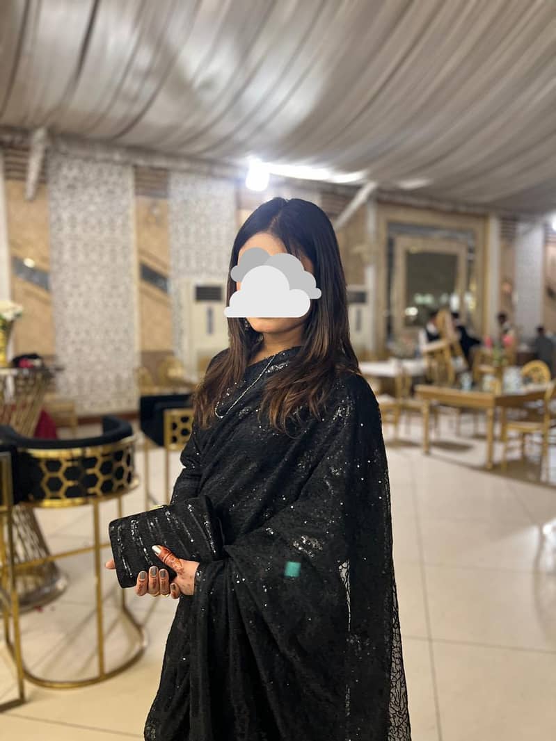 Black Saree 1