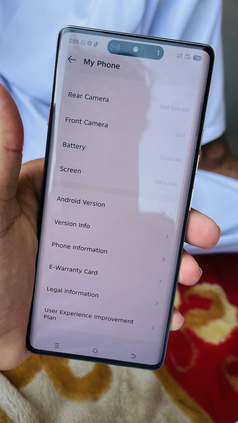 Tecno camon 40 pro 6