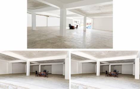 Warehouse Hall Ground Floor for Rent 14 marla