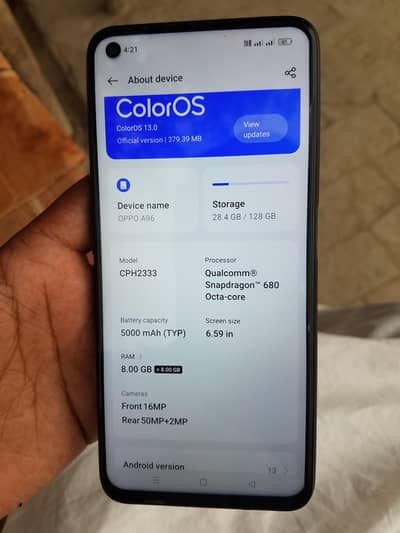 oppo A96 for sale