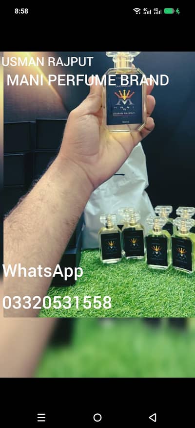 MANI PERFUME BRAND AVAILABLE