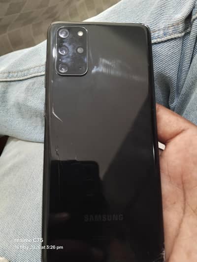 Samsung S20 plus Approved dot lines crack