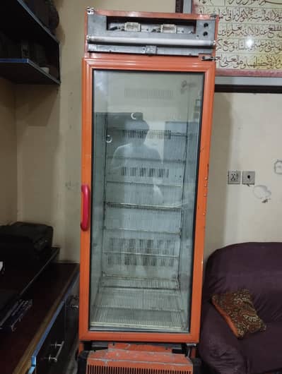 Used Glass Door Commercial Chiller Fridge - Working Perfect