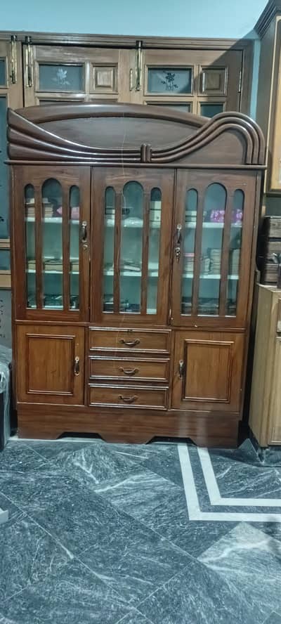 Wooden Showcase for Sale