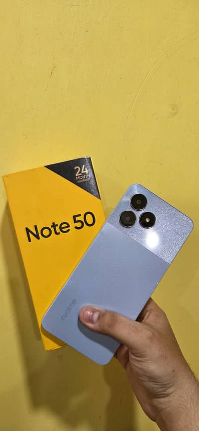 realme note 50 approved with box