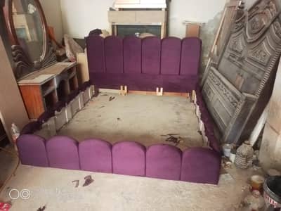 King size double bed with side tables