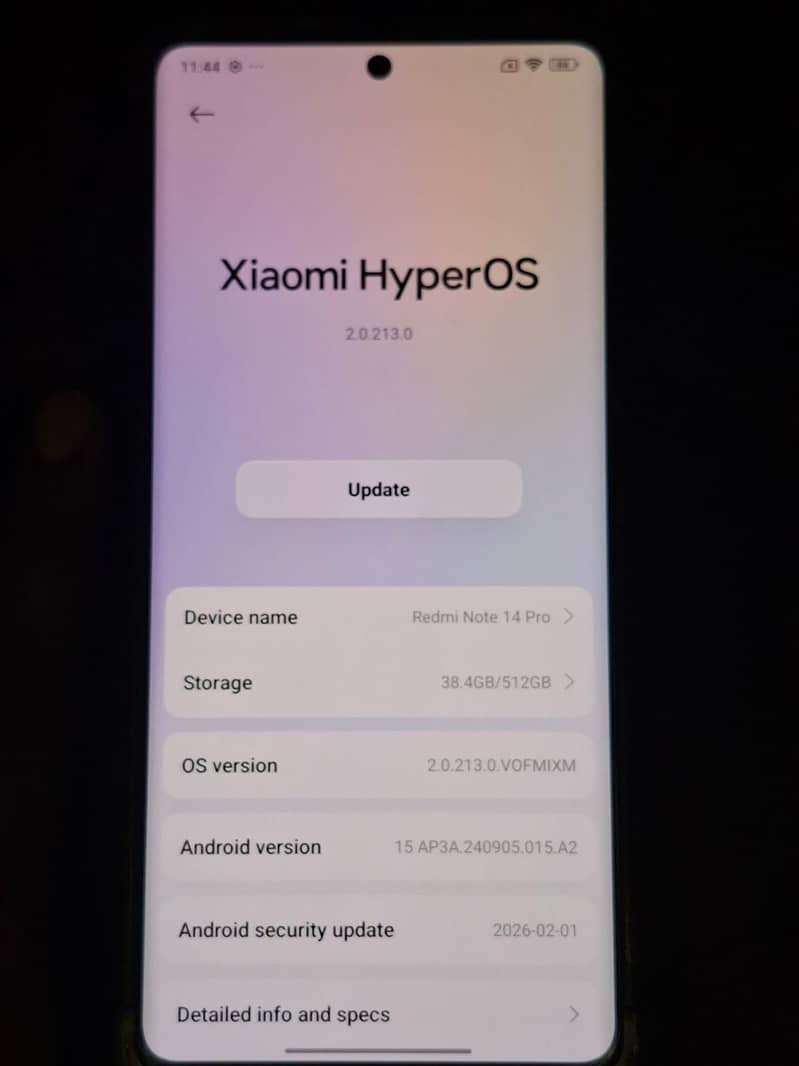 Redmi note 14 pro 5