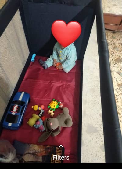 baby folding cot