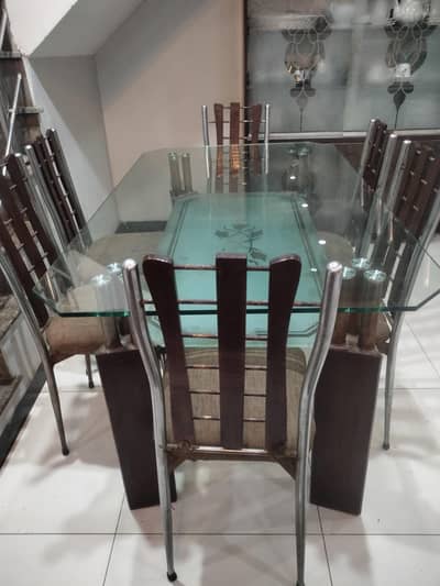 Dining table 6 chairs for sale