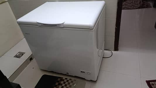 haier HDF-285ES deep freezer 100% genuine condition