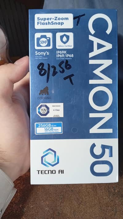 TECNO CAMON 50 BOX PACK