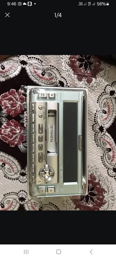 car cd and cassette player original pioneer