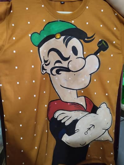 Fabric painting on Shirts