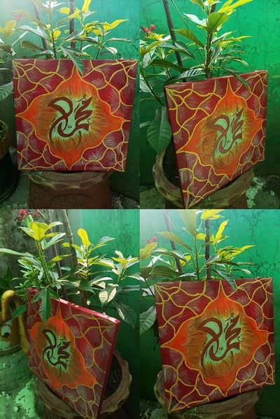 calligraphy paintings on Canvas