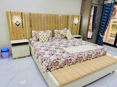 Flat for rent 1bed ROM full furnished apartments safe and scour 100%coupe allow