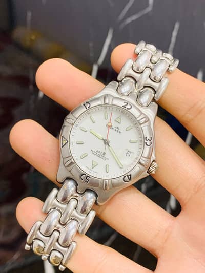 Luxury Men’s Stainless Steel Watch