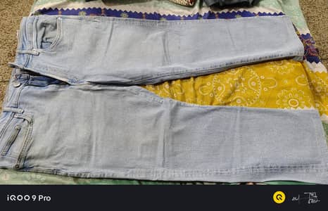 Original H&M Regular Fit Jeans - Ice Blue (Size 36/32)