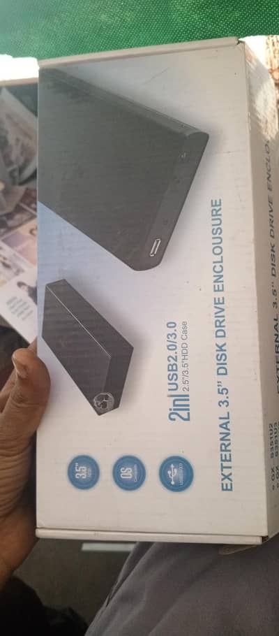 3.5 inch hhd case portable sata Hard drive Support 1TB to 50TB
