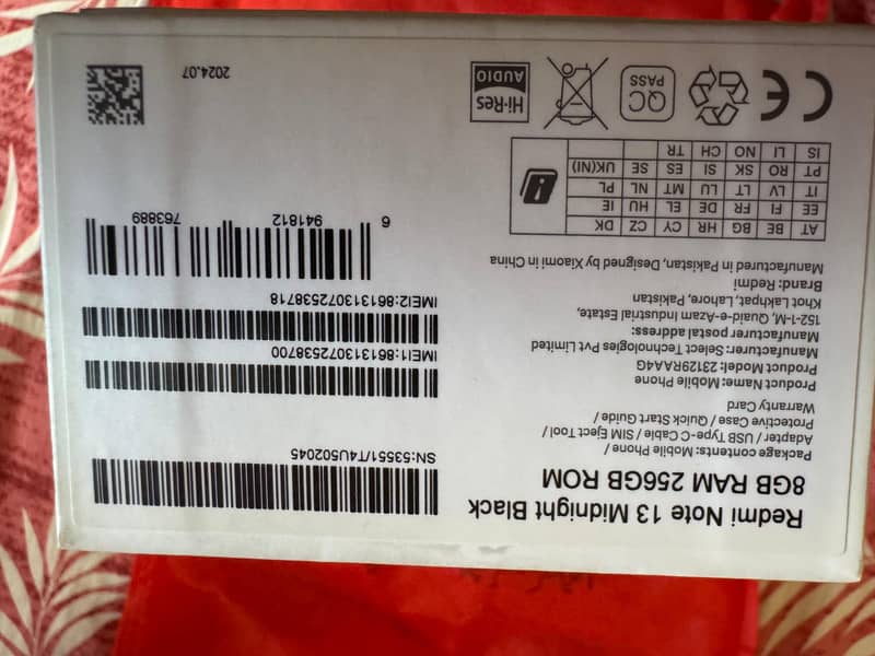 Redmi note 13 6