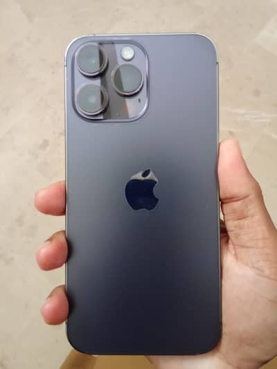 Iph 14 pro max 128gb 85% health HK phy with box 10/10