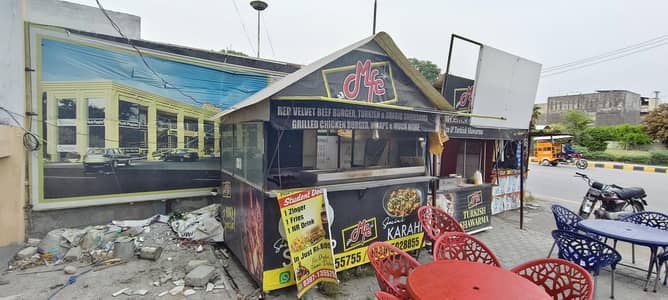 BBQ stall
