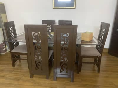 Dining table 6 chairs