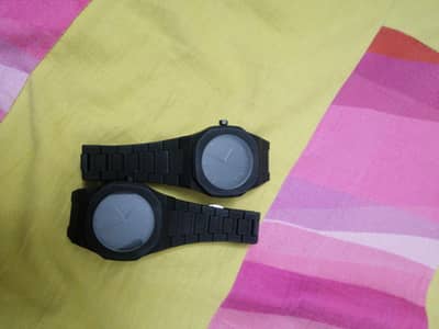 BLACK AURA ARABIC WATCH