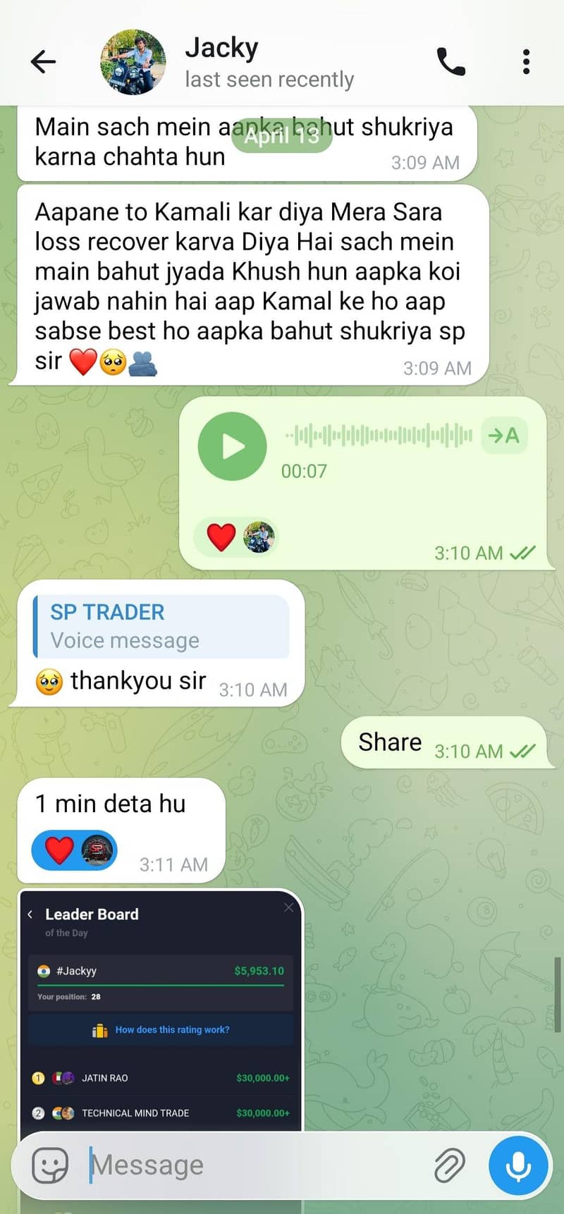 use telegram task 1