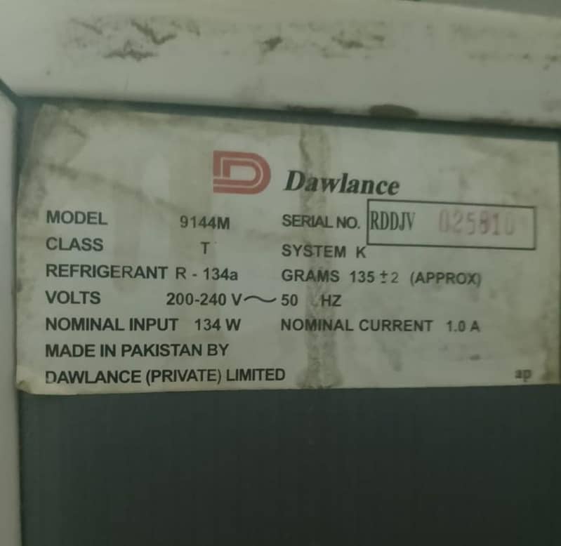 Dawlance fridge 3
