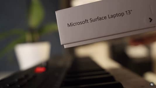 New Surface Laptop 13” - 23 hours battery life! Purchased from Germany
