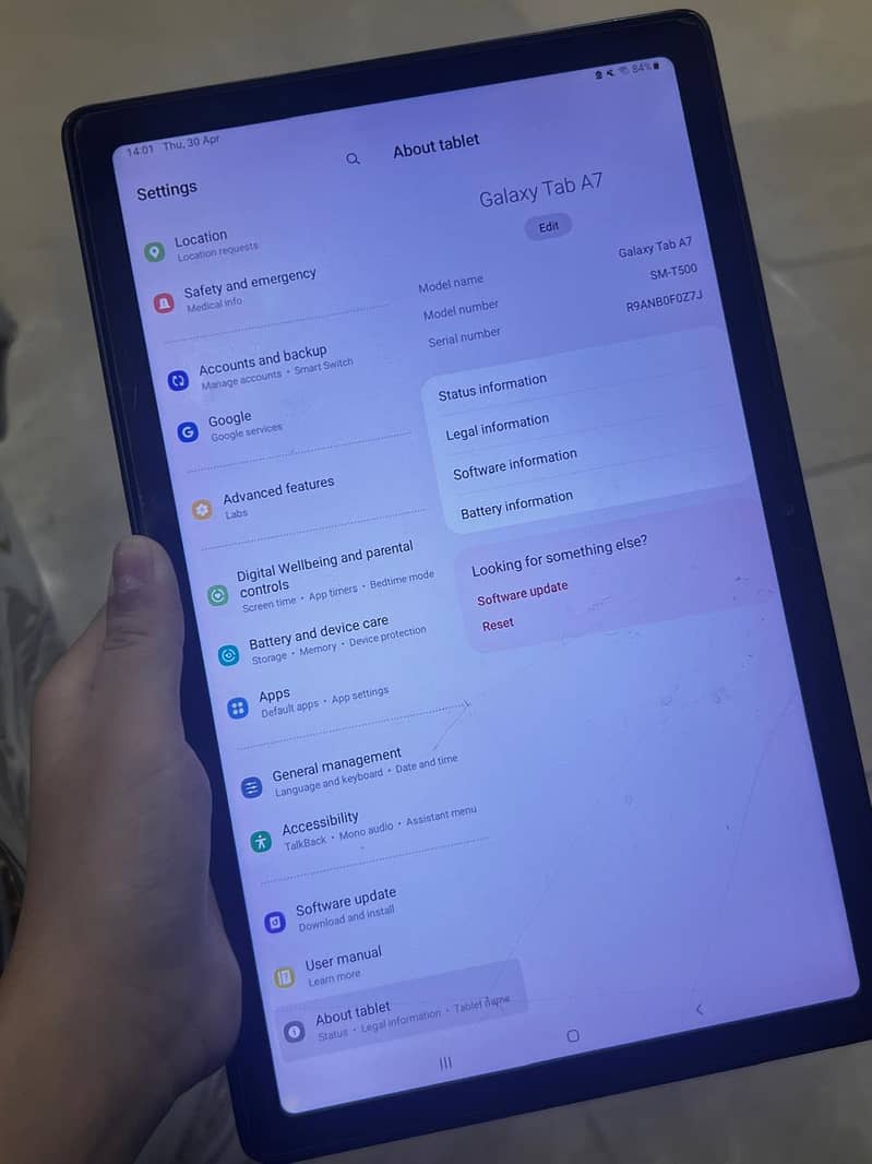 Samsung tablet 0