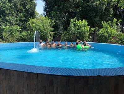 Farm house for rent with swimming pool on badian road