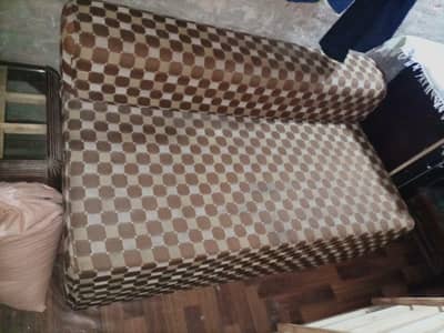 BED WITH MAYRESS+SOFA CUMBED+FOAM SOFA CUM BED