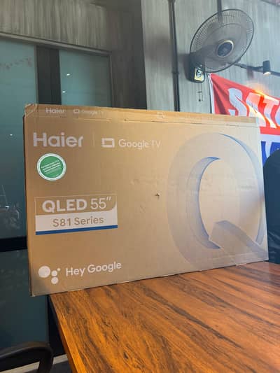 HAIER 55’ Smart LED TV Panel broken