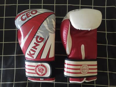 Almost new gloves. . . .
