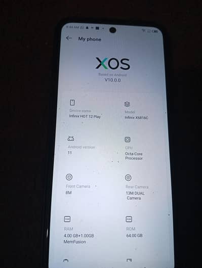 infinix hot 12 play