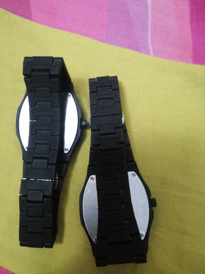 BLACK AURA ARABIC WATCH