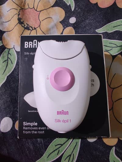 Braun Silk-épil 1 Epilator " Imported from Belgium"