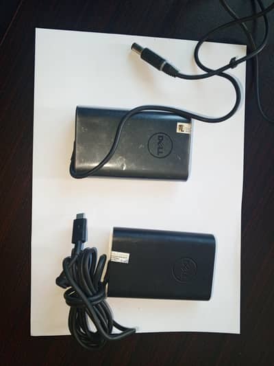 Dell Original Charger 65 W , Pin and C type, 1 Pc Hp