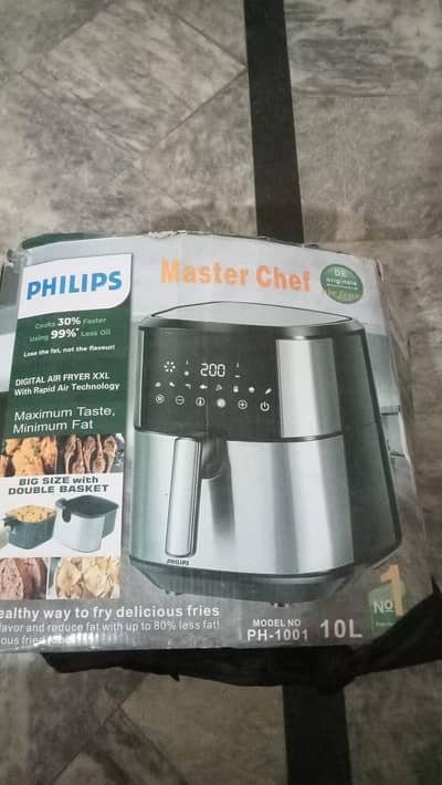 used  air fryer 10L Phillips company and new condition