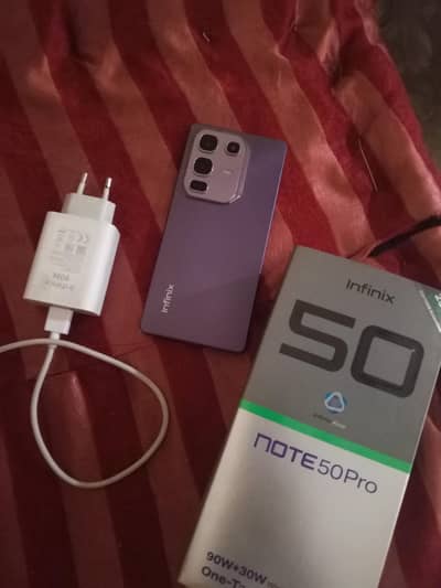 infinix Not 50 Pro 12+12/256 ( Purple color)