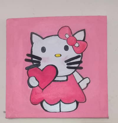hellokitty painting