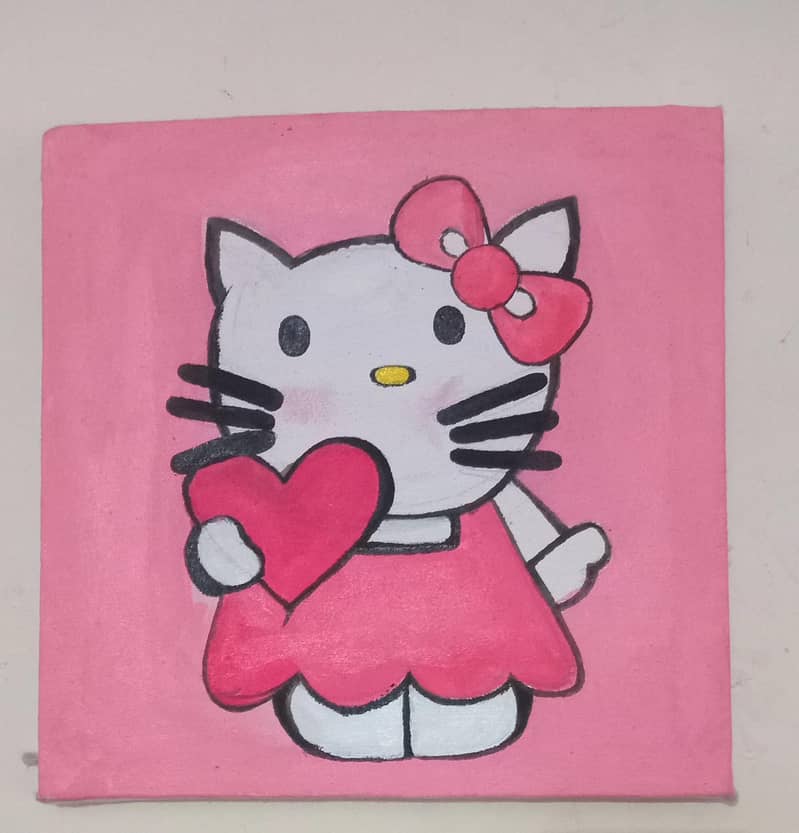 hellokitty painting 0