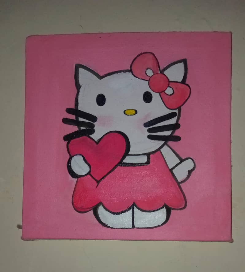 hellokitty painting 1
