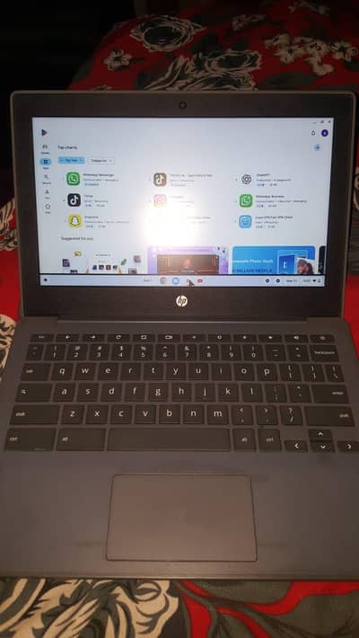 HP Chromebook best battery timing 03045814229