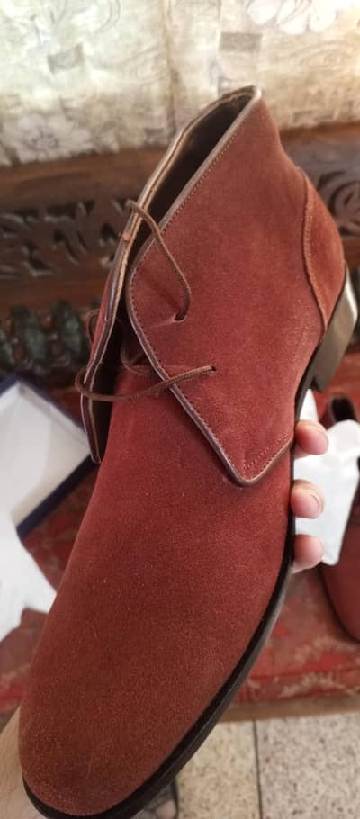 Suede Leather D-Boots 43 size