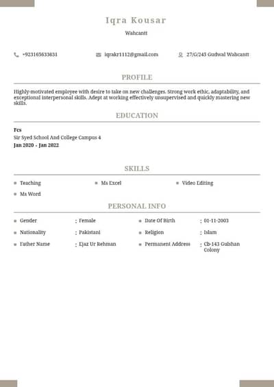 job wanted