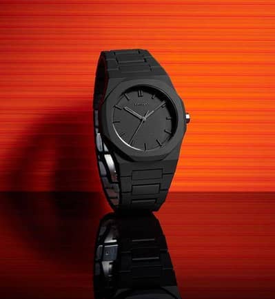 Trending Black Arabic Aura Watch for Men (Brand New)