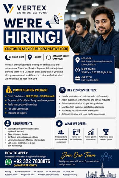 Customer Service Representative