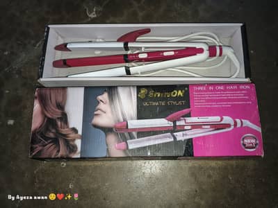 Three In one hair straightener from shinon